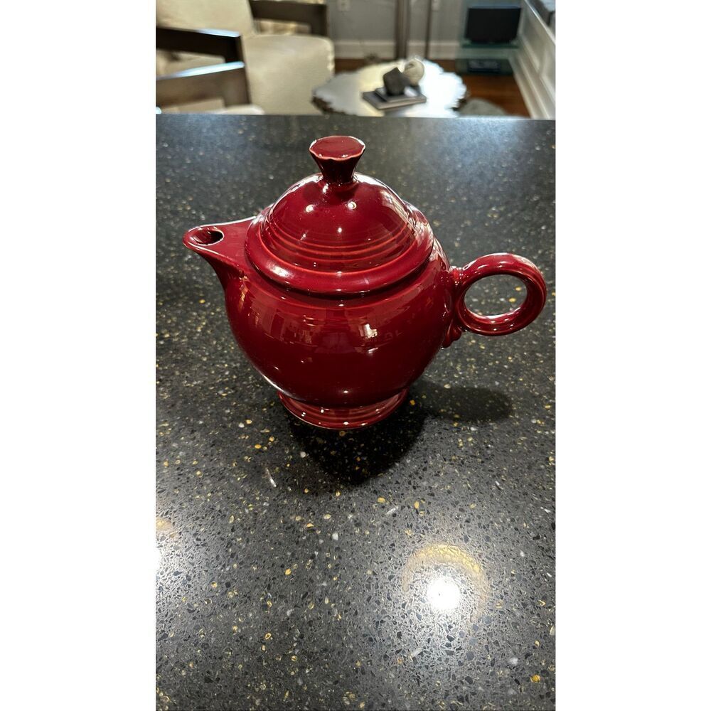 Fiesta Cinnabar Teapot | RARE